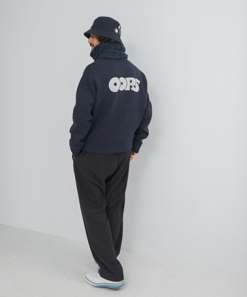 URBAN RESEARCH Sonny Label(アーバンリサーチサニーレーベル)の「OOPS バックビッグロゴニット(ニット/セーター・メンズ・グリーン/ネイビー/ブラック・MEDIUM/LARGE/X-LARGE)」の20枚目の写真