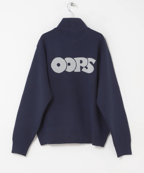 URBAN RESEARCH Sonny Label(アーバンリサーチサニーレーベル)の「OOPS バックビッグロゴニット(ニット/セーター・メンズ・グリーン/ネイビー/ブラック・MEDIUM/LARGE/X-LARGE)」の8枚目の写真