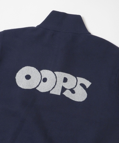 URBAN RESEARCH Sonny Label(アーバンリサーチサニーレーベル)の「OOPS バックビッグロゴニット(ニット/セーター・メンズ・グリーン/ネイビー/ブラック・MEDIUM/LARGE/X-LARGE)」の7枚目の写真