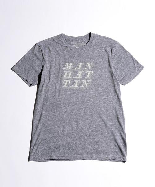 BEAUTY&YOUTH UNITED ARROWS(ビューティーアンドユースユナイテッドアローズ)の「<BROOME HOTEL> MANHATTN/Tシャツ◆(Tシャツ/カットソー・メンズ・グレー・SMALL/MEDIUM)」の1枚目の写真