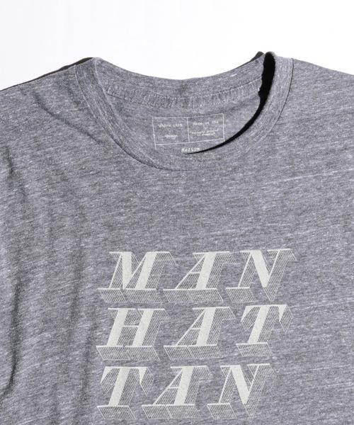 BEAUTY&YOUTH UNITED ARROWS(ビューティーアンドユースユナイテッドアローズ)の「<BROOME HOTEL> MANHATTN/Tシャツ◆(Tシャツ/カットソー・メンズ・グレー・SMALL/MEDIUM)」の3枚目の写真
