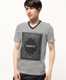 VENCEEXCHANGE | PROGRESSIVEペイズリーT          (Tシャツ/カットソー)