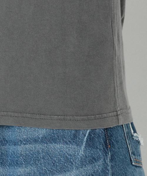 Another Edition(アナザーエディション)の「ロゴフリルチュールスリーブTシャツ/AEBC LOGO フリル チュールSL T◆(Tシャツ/カットソー・レディース・ホワイト/グレー/イエロー・FREE)」の8枚目の写真