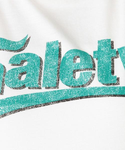 Another Edition(アナザーエディション)の「ロゴフリルチュールスリーブTシャツ/AEBC LOGO フリル チュールSL T◆(Tシャツ/カットソー・レディース・ホワイト/グレー/イエロー・FREE)」の14枚目の写真