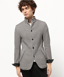 NICOLE CLUB FOR MEN | スタンドカラーカーディガン風ジャケット(その他アウター)