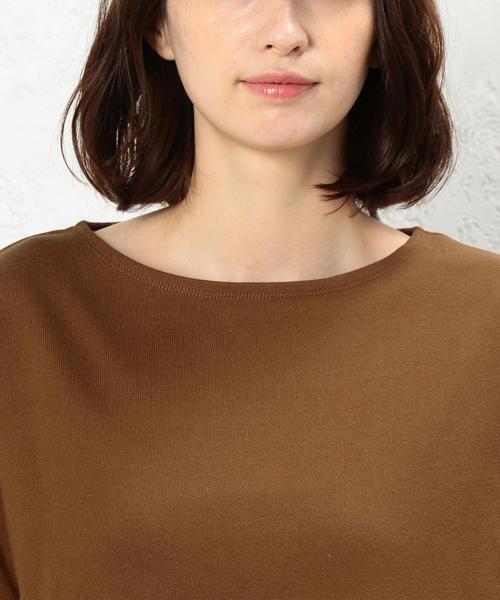 green label relaxing(グリーンレーベルリラクシング)の「CF 16/-テンジク ソデロール UP Tシャツ◆(Tシャツ/カットソー・レディース・ブラック/ベージュ/その他1・FREE)」の11枚目の写真