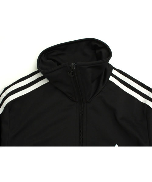 adidas（アディダス）の「LOGO FIREBIRD TT（ジャージ・レディース・ブラック/グリーン/ピンク・SMALL/MEDIUM）」の9枚目の写真