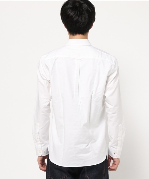 BLACK LABEL CRESTBRIDGE（ブラックレーベル・クレストブリッジ）の「クレストブリッジチェックポケット オックスボタンダウンシャツ（シャツ/ブラウス・メンズ・グリーン/ネイビー/オレンジ/オフホワイト/グレー/ブルー/レッド・L/LL/M/S）」の11枚目の写真