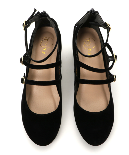 E hyphen world gallery（イーハイフンワールドギャラリー）の「ストラップパンプス（パンプス・レディース・ブラック/カーキ/オレンジ・L/M/S）」の7枚目の写真