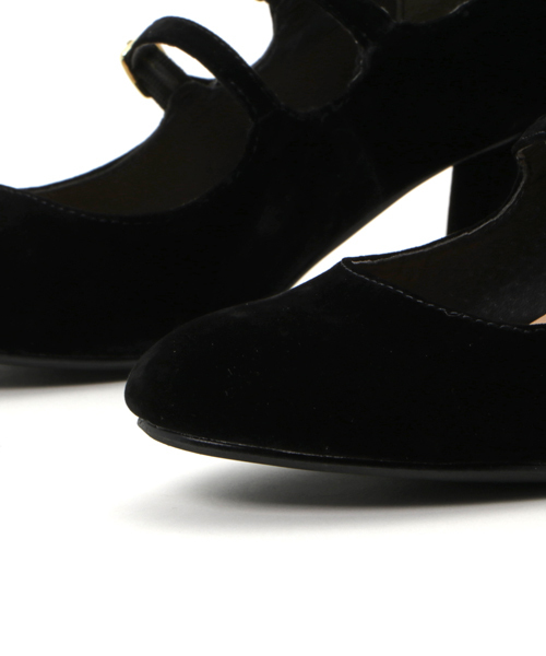 E hyphen world gallery（イーハイフンワールドギャラリー）の「ストラップパンプス（パンプス・レディース・ブラック/カーキ/オレンジ・L/M/S）」の8枚目の写真