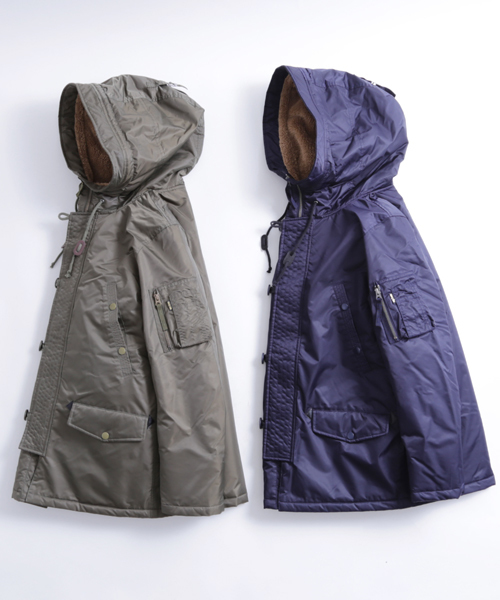 Denime(ドゥニーム)の「N3-Bミリタリージャケット(ミリタリージャケット・レディース・ネイビー/カーキ/ブラック・SMALL/X-SMALL)」の7枚目の写真