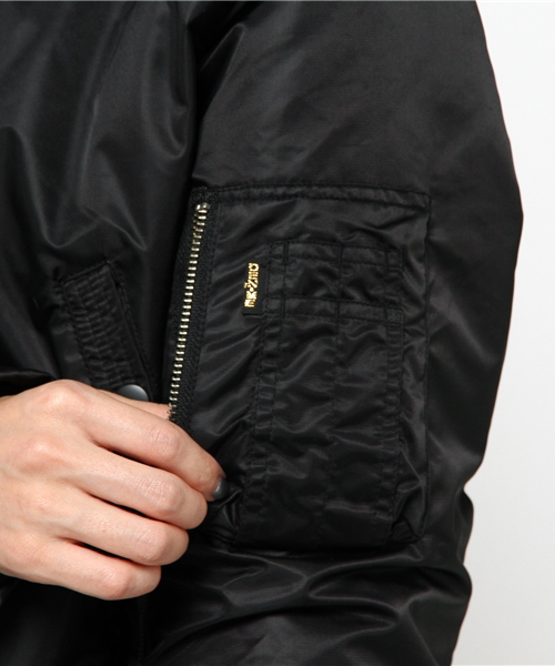 Denime(ドゥニーム)の「N3-Bミリタリージャケット(ミリタリージャケット・レディース・ネイビー/カーキ/ブラック・SMALL/X-SMALL)」の22枚目の写真