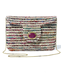 ROSE BUD | (SJK BAGS)MULTI COLOR CLUTCH BAG(クラッチバッグ)
