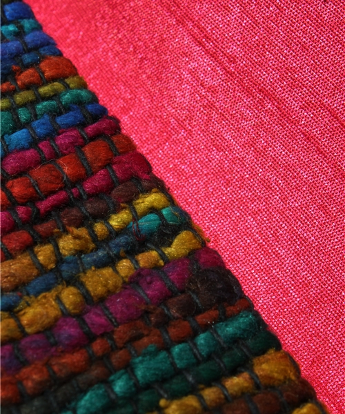 ROSE BUD（ローズバッド）の「(SJK BAGS)MULTI COLOR CLUTCH BAG[結婚式＆パーティーにもオススメ]（クラッチバッグ・レディース・ホワイト×ピンク/マルチ・ONE SIZE）」の6枚目の写真