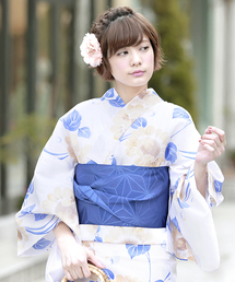 bonheur saisons | 浴衣3点セット (浴衣+帯+下駄)「bonheur saisons/ボヌールセゾン」(浴衣)