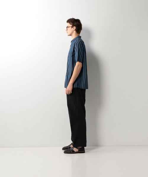 Steven Alan(スティーブンアラン)の「<Steven Alan> WIDE LONST BOX SINGLE NEEDLE BOLD/シャツ(シャツ/ブラウス・メンズ・ブラック/ベージュ・X-LARGE/MEDIUM/LARGE/SMALL)」の10枚目の写真