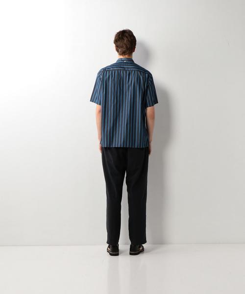 Steven Alan(スティーブンアラン)の「<Steven Alan> WIDE LONST BOX SINGLE NEEDLE BOLD/シャツ(シャツ/ブラウス・メンズ・ブラック/ベージュ・X-LARGE/MEDIUM/LARGE/SMALL)」の11枚目の写真