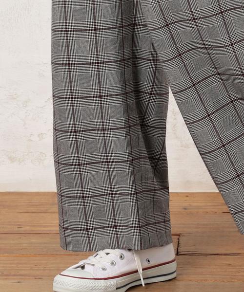 green label relaxing（グリーンレーベルリラクシング）の「CB ウラキモウ イージーワイドパンツ ◆（その他パンツ・レディース・ベージュ/ブラウン/レッド/オフホワイト/ダークグレー/コバルトブルー・38/36）」の14枚目の写真