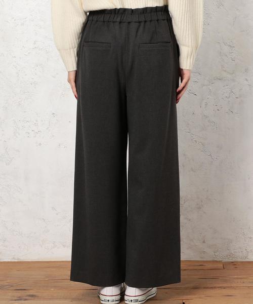 green label relaxing（グリーンレーベルリラクシング）の「CB ウラキモウ イージーワイドパンツ ◆（その他パンツ・レディース・ベージュ/ブラウン/レッド/オフホワイト/ダークグレー/コバルトブルー・38/36）」の16枚目の写真