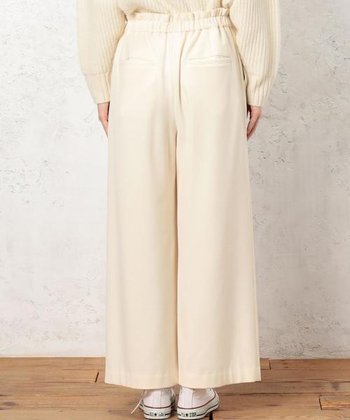 green label relaxing（グリーンレーベルリラクシング）の「CB ウラキモウ イージーワイドパンツ ◆（その他パンツ・レディース・ベージュ/ブラウン/レッド/オフホワイト/ダークグレー/コバルトブルー・38/36）」の22枚目の写真
