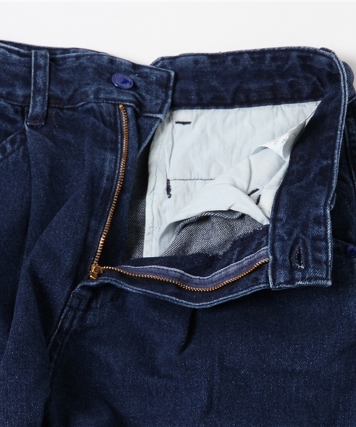 cepo(セポ)の「デニムトラウザーパンツ(デニムパンツ・レディース・ワンウォッシュ/ダークインディゴブルー・L/M/S)」の11枚目の写真
