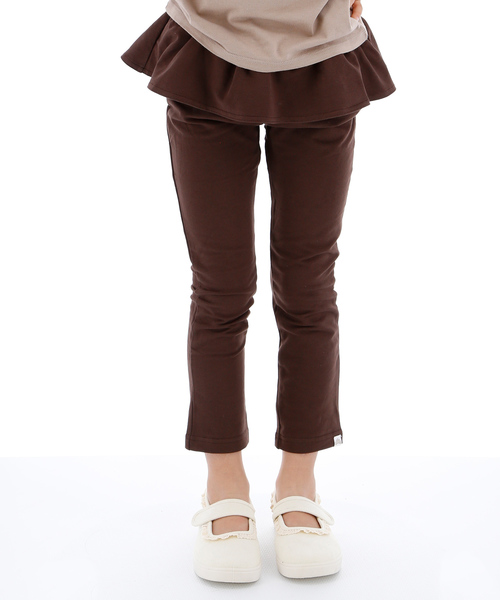 Catherine Cottage(キャサリンコテージ)の「フリルカラーストレッチパンツ(その他パンツ・キッズ・グレー系その他4/グレー系その他2/ブルー系その他2/グリーン系その他2/ネイビー/グレー系その他3/グレー/パープル/グリーン系その他4/ライラック/ブルー系その他3/ブラック/ベージュ系その他2/レッド系その他2/ピンク系その他2/パープル系その他6/イエロー系その他3/ブラウン/オリーブ/ブラウン系その他2・100/120/150/90/160/130/110/140)」の1枚目の写真