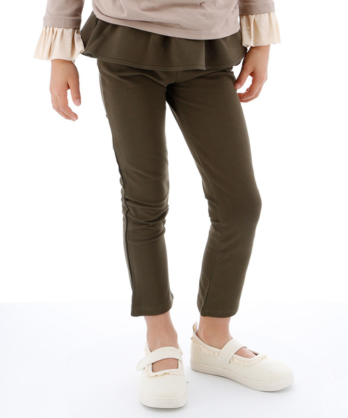 Catherine Cottage(キャサリンコテージ)の「フリルカラーストレッチパンツ(その他パンツ・キッズ・グレー系その他4/グレー系その他2/ブルー系その他2/グリーン系その他2/ネイビー/グレー系その他3/グレー/パープル/グリーン系その他4/ライラック/ブルー系その他3/ブラック/ベージュ系その他2/レッド系その他2/ピンク系その他2/パープル系その他6/イエロー系その他3/ブラウン/オリーブ/ブラウン系その他2・100/120/150/90/160/130/110/140)」の9枚目の写真