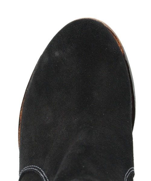 NANO universe（ナノユニバース）の「GIANNI ZENNA/FF/ショートウエスタン（ブーツ・レディース・ダークブラウン/ブラック・36/37/38）」の6枚目の写真