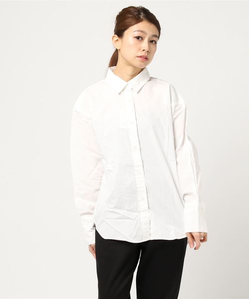 cepo（セポ）の「レギュラーシャツ（シャツ/ブラウス・レディース・レッド/オフホワイト/サックスブルー・M）」の2枚目の写真