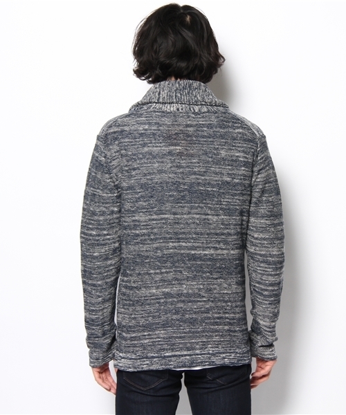 UNITED ARROWS（ユナイテッドアローズ）の「UA コットンリネンミックスショールカーディガン (1302ktb)（mg1306uL) ◆◆◆（カーディガン/ボレロ・メンズ・ケリー/ロイヤルブルー・X-SMALL/SMALL/MEDIUM/LARGE/X-LARGE）」の5枚目の写真