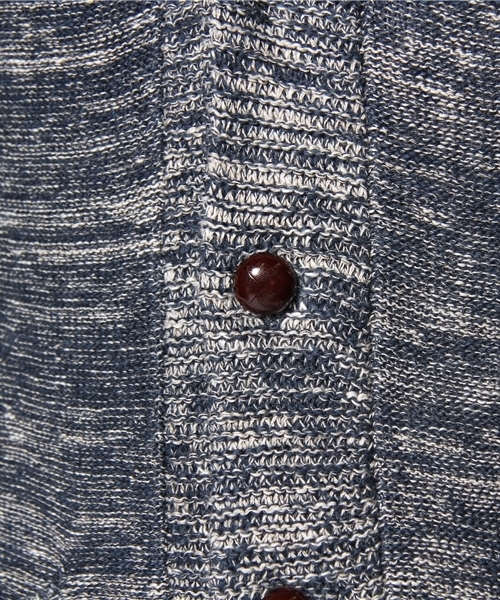 UNITED ARROWS（ユナイテッドアローズ）の「UA コットンリネンミックスショールカーディガン (1302ktb)（mg1306uL) ◆◆◆（カーディガン/ボレロ・メンズ・ケリー/ロイヤルブルー・X-SMALL/SMALL/MEDIUM/LARGE/X-LARGE）」の10枚目の写真