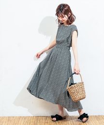 natural couture | 花柄ロングワンピース(ワンピース)