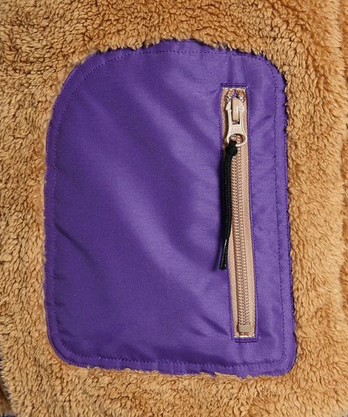 X-girl（エックスガール）の「FLUFFY HOODIE 2013（その他アウター・レディース・ホワイト/マルチ/ベージュ/ネイビー・1/2）」の13枚目の写真