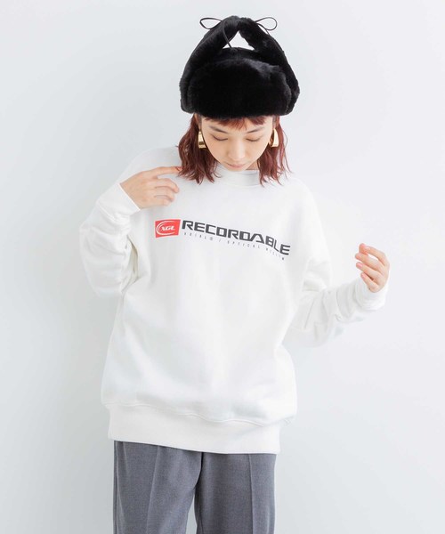 X Girl エックスガール の Audio Crew Sweat Top スウェット Wear
