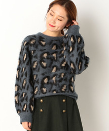 archives | ヒョウ柄ニットプルオーバー(ニット/セーター)