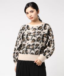 archives | ヒョウ柄ニットプルオーバー(ニット/セーター)