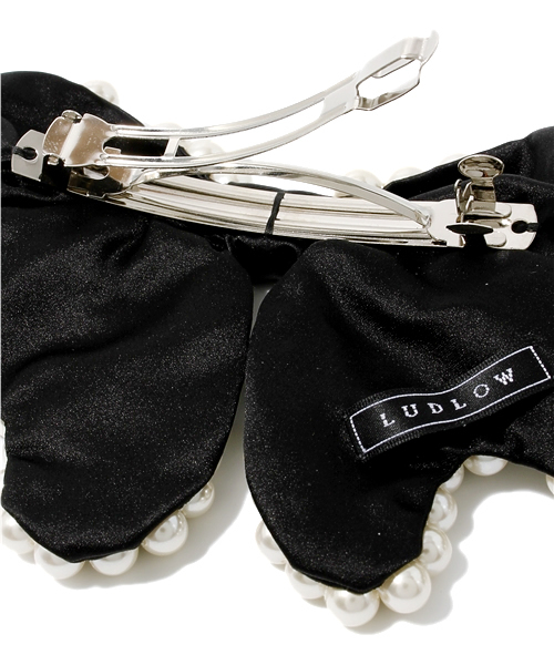 LUDLOW 大きな大きなリボンバレッタ LUDLOW 大きな大きなリボンバレッタ