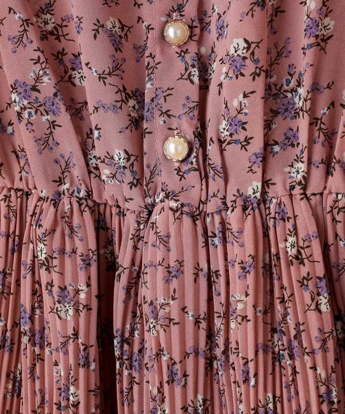 OLIVE des OLIVE（オリーブデオリーブ）の「NEW消しプリーツプチハイワンピース（ワンピース・レディース・ブラック/オフホワイト/ピンク・FREE）」の8枚目の写真