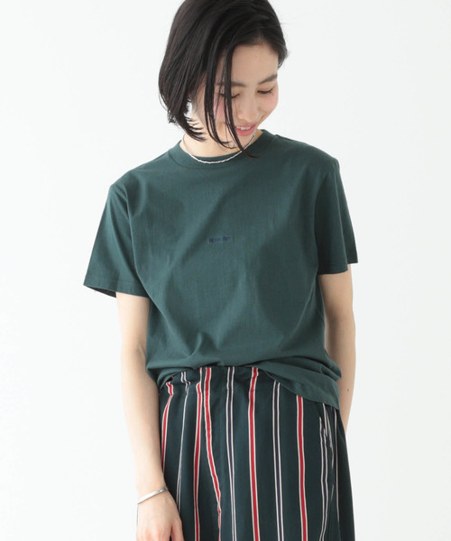 BEAMS BOY（ビームスボーイ）の「BEAMS BOY / BB エンブロイダリー クルー Tシャツ（Tシャツ/カットソー・レディース・ホワイト/ブラック/ネイビー/グレー/ラベンダー/グリーン系その他5・ONE SIZE）」の4枚目の写真