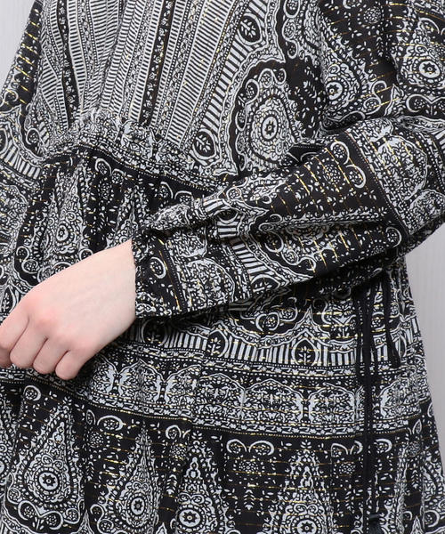 sara mallika（サラ マリカ）の「＜SARA MALLIKA＞ETHNIC PRINT RIBBON 