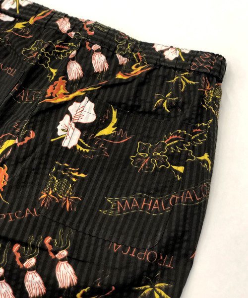 ADMIX/ATELIER SAB MEN（アドミックスアトリエサブメン）の「シアサッカー アロハ プリント イージー ショートパンツ（その他パンツ・メンズ・ブルー/マルチ/ブラック/ベージュ・48/50）」の14枚目の写真