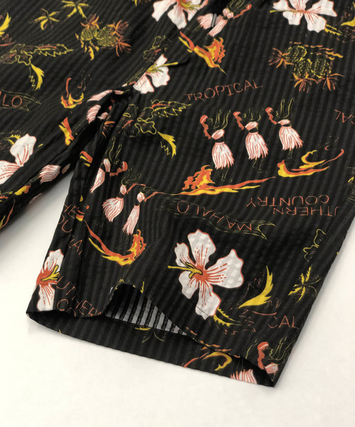 ADMIX/ATELIER SAB MEN（アドミックスアトリエサブメン）の「シアサッカー アロハ プリント イージー ショートパンツ（その他パンツ・メンズ・ブルー/マルチ/ブラック/ベージュ・48/50）」の16枚目の写真