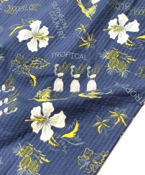 ADMIX/ATELIER SAB MEN（アドミックスアトリエサブメン）の「シアサッカー アロハ プリント イージー ショートパンツ（その他パンツ・メンズ・ブルー/マルチ/ブラック/ベージュ・48/50）」の19枚目の写真