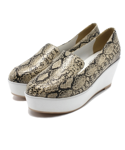 Language（ランゲージ）の「ウェッジスリッポン（その他シューズ・レディース・ホワイト系/ブラック系/アイボリー系/ブラウン系・MEDIUM/SMALL/LARGE）」の5枚目の写真