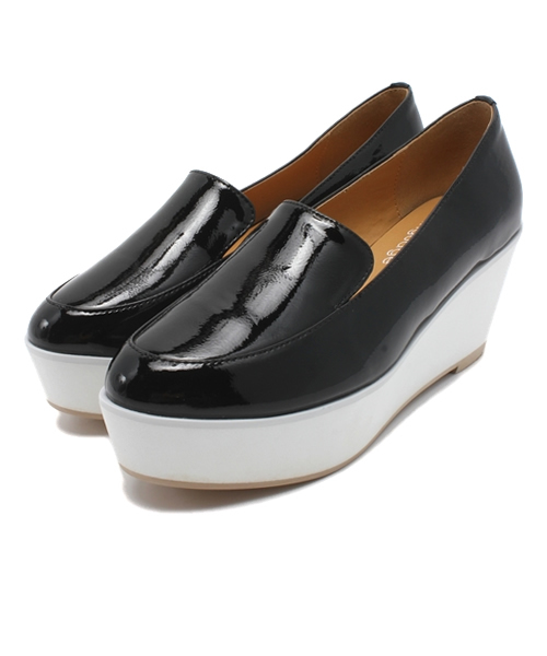 Language（ランゲージ）の「ウェッジスリッポン（その他シューズ・レディース・ホワイト系/ブラック系/アイボリー系/ブラウン系・MEDIUM/SMALL/LARGE）」の3枚目の写真