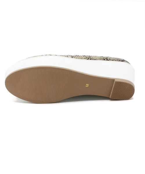 Language（ランゲージ）の「ウェッジスリッポン（その他シューズ・レディース・ホワイト系/ブラック系/アイボリー系/ブラウン系・MEDIUM/SMALL/LARGE）」の12枚目の写真