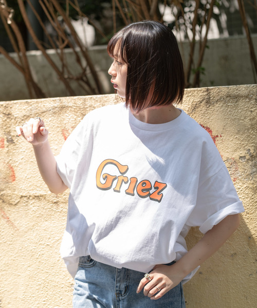 GRIEZ（グリーズ）の「GRIEZ　ビックロゴプリントＴシャツ（Tシャツ/カットソー・メンズ・ホワイト/ブラック・MEDIUM/LARGE）」の12枚目の写真