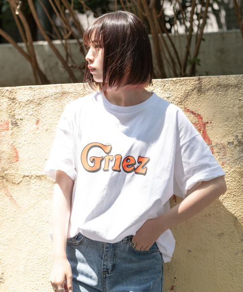 GRIEZ（グリーズ）の「GRIEZ　ビックロゴプリントＴシャツ（Tシャツ/カットソー・メンズ・ホワイト/ブラック・MEDIUM/LARGE）」の15枚目の写真