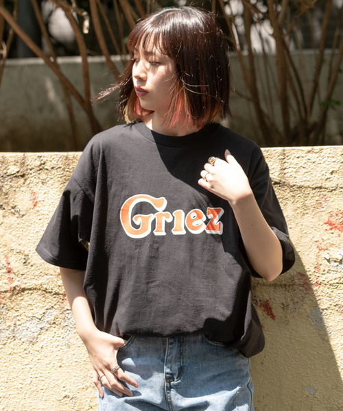 GRIEZ（グリーズ）の「GRIEZ　ビックロゴプリントＴシャツ（Tシャツ/カットソー・メンズ・ホワイト/ブラック・MEDIUM/LARGE）」の19枚目の写真