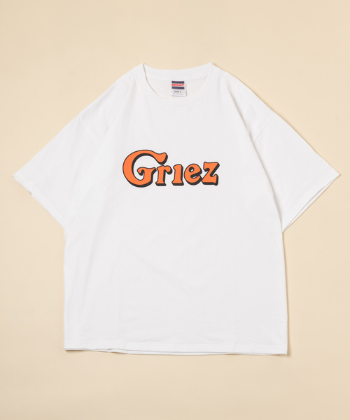 GRIEZ（グリーズ）の「GRIEZ　ビックロゴプリントＴシャツ（Tシャツ/カットソー・メンズ・ホワイト/ブラック・MEDIUM/LARGE）」の10枚目の写真